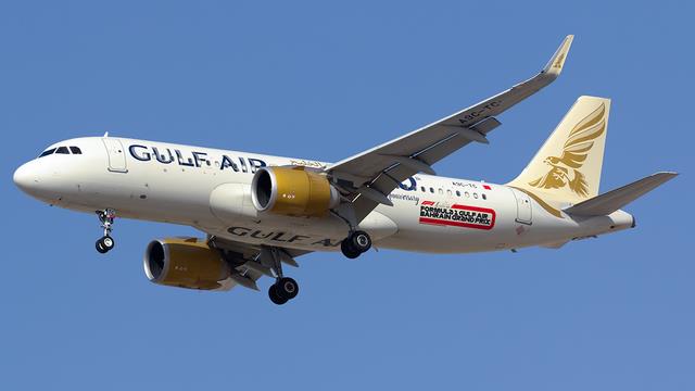 A9C-TC:Airbus A320:Gulf Air